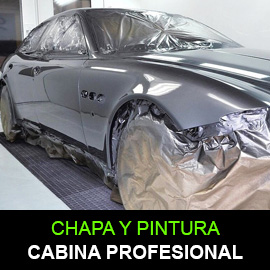 Chapa y Pintura Taller cabina de Pintura